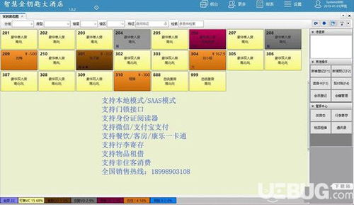 金钥匙酒店管理系统下载 金钥匙酒店管理系统v13.4.9免费版 ucbug软件站